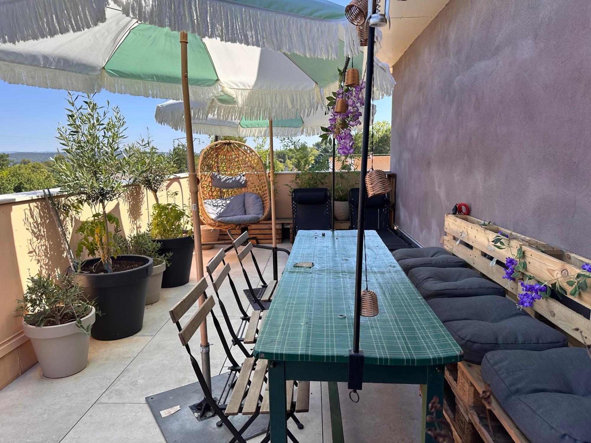 Joli Studio Le Clos D'Aix Avec Grande Terrasse Piscine Et Parking Gratuit Aix-en-Provence Eksteriør bilde